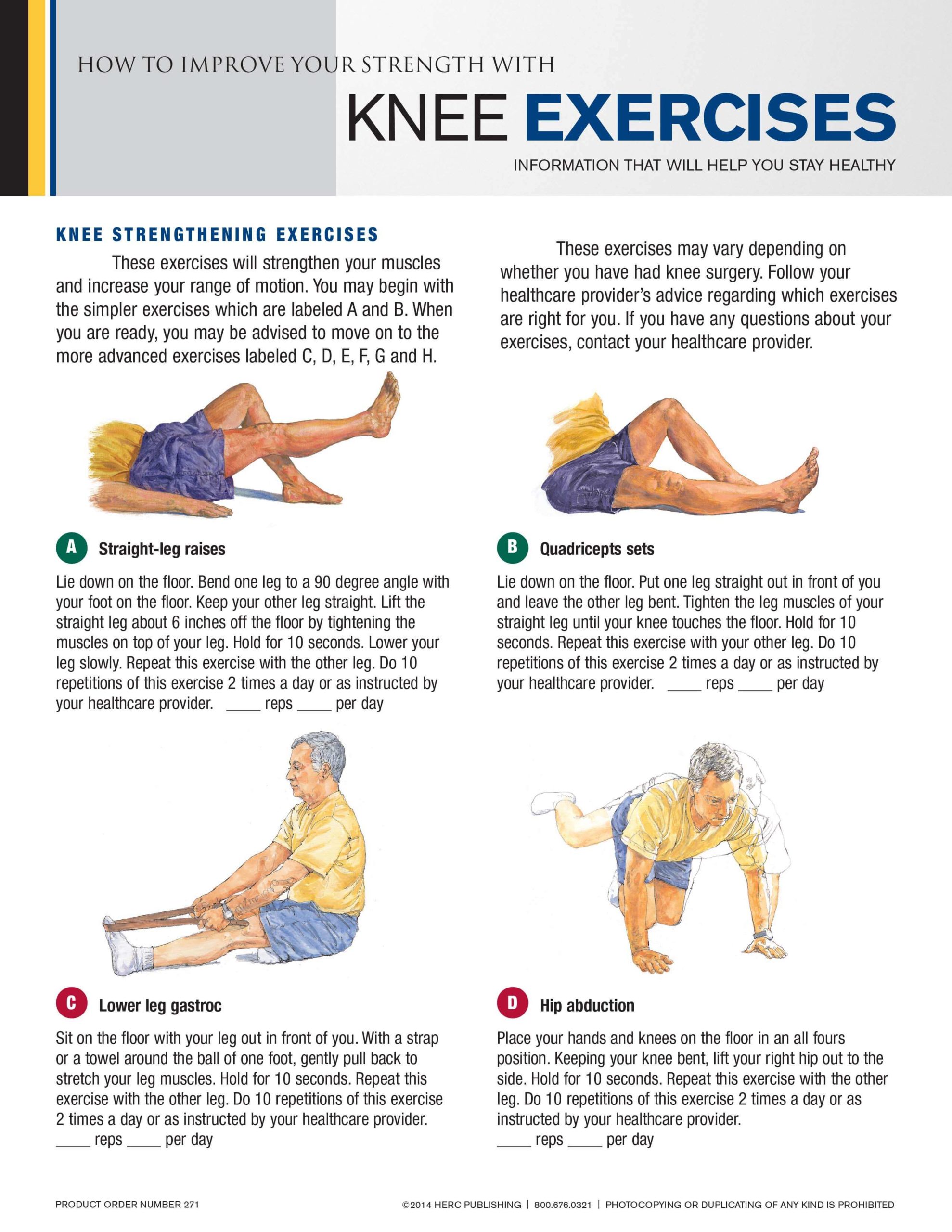 Knee Exercises
