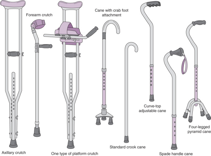 How To Use Crutches, Canes, and Walkers